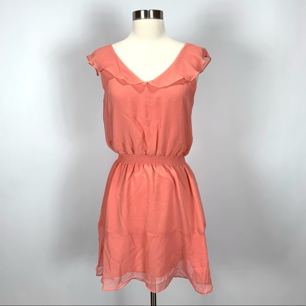 Cupcakes & cashmere Iniko chiffon mini dress